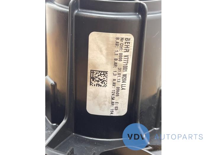 Heating and ventilation fan motor Mercedes E-Klasse