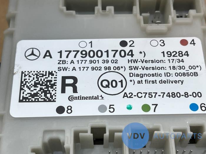 Module verrouillage central des portes Mercedes A-Klasse