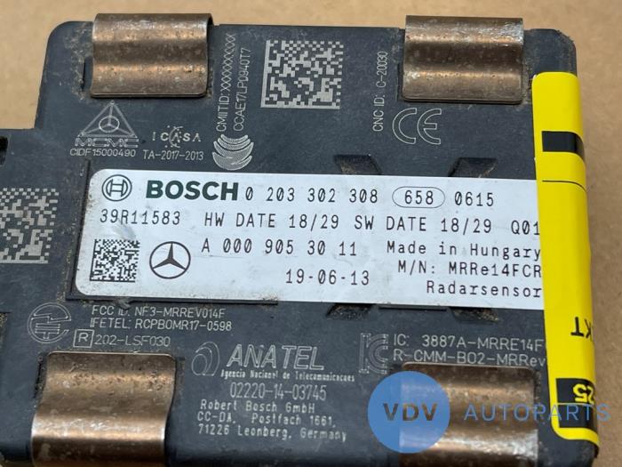 Sensor de radar Mercedes C-Klasse