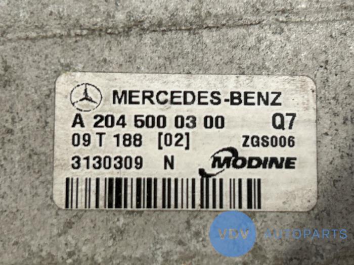 Chlodnica miedzystopniowa Mercedes GLK-Klasse