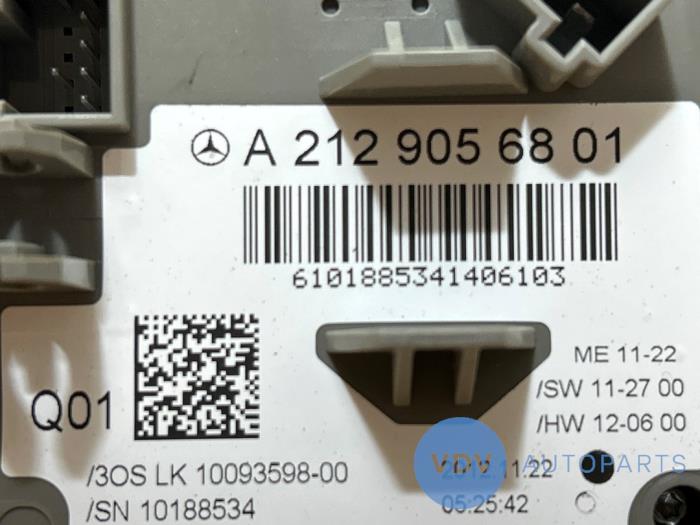 Ignition lock + computer Mercedes E-Klasse