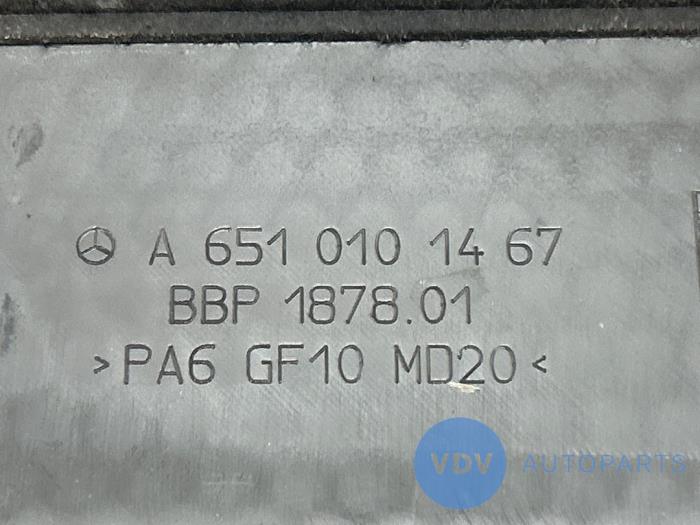 Afdekplaat motor Mercedes E-Klasse