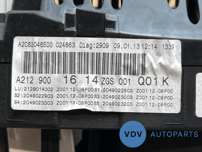 Cuentakilómetros Mercedes E-Klasse