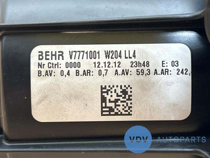 Silnik wentylatora nagrzewnicy Mercedes E-Klasse