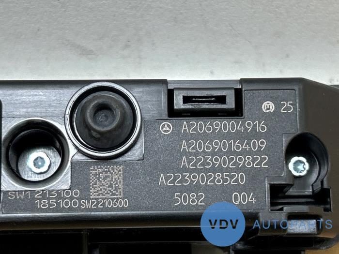 Commutateur éclairage d'urgence Mercedes C-Klasse