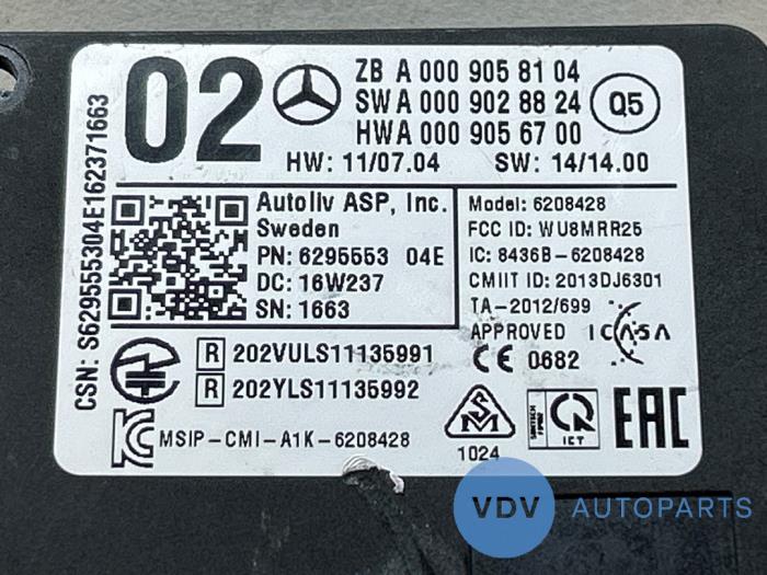 czujnik radarowy Mercedes GLE
