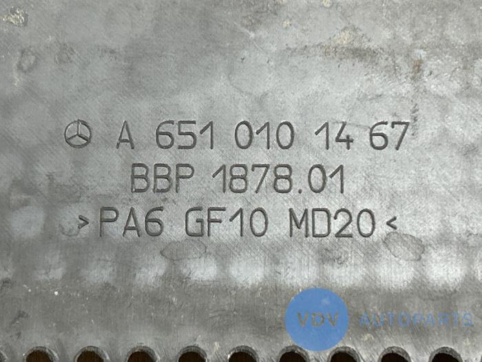 Afdekplaat motor Mercedes E-Klasse