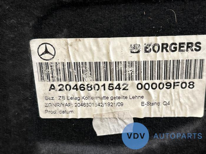 Boot mat Mercedes C-Klasse