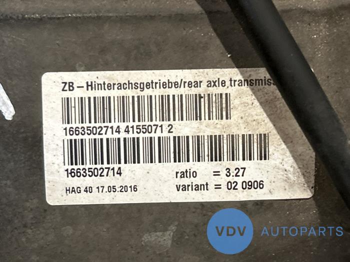 Différentiel arrière Mercedes GLE