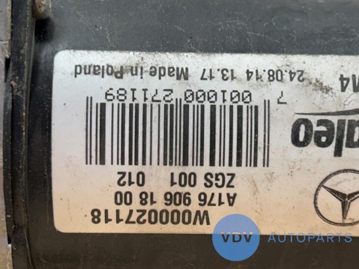 Wiper motor + mechanism Mercedes GLA