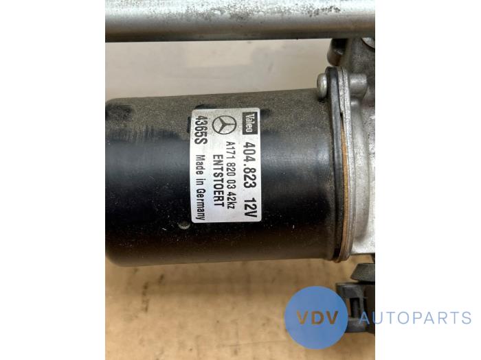 Silnik i mechanizm wycieraczki Mercedes SLK