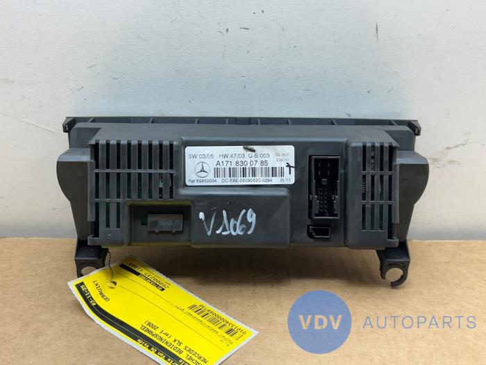 Kachel Bedieningspaneel Mercedes SLK