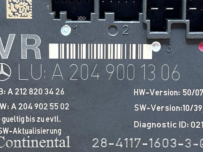 Module verrouillage central des portes Mercedes C-Klasse