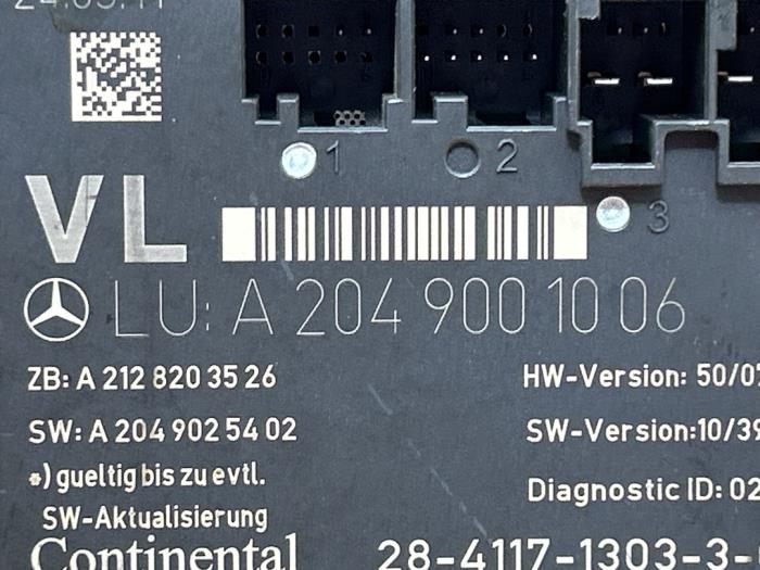 Module verrouillage central des portes Mercedes C-Klasse