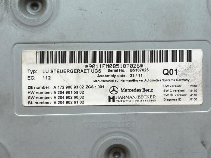 Regelunit Multi Media Mercedes S-Klasse