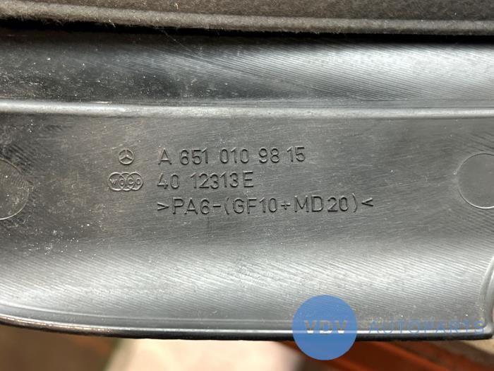 Afdekplaat motor Mercedes GLA