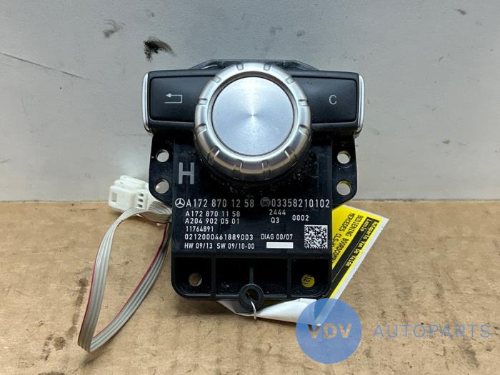 Bediening boordcomputer Mercedes CLS-Klasse