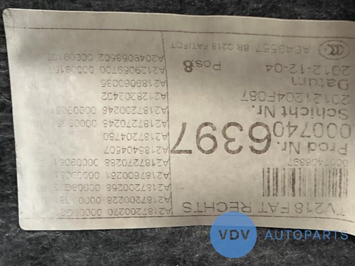 Front door trim 4-door, right Mercedes CLS-Klasse