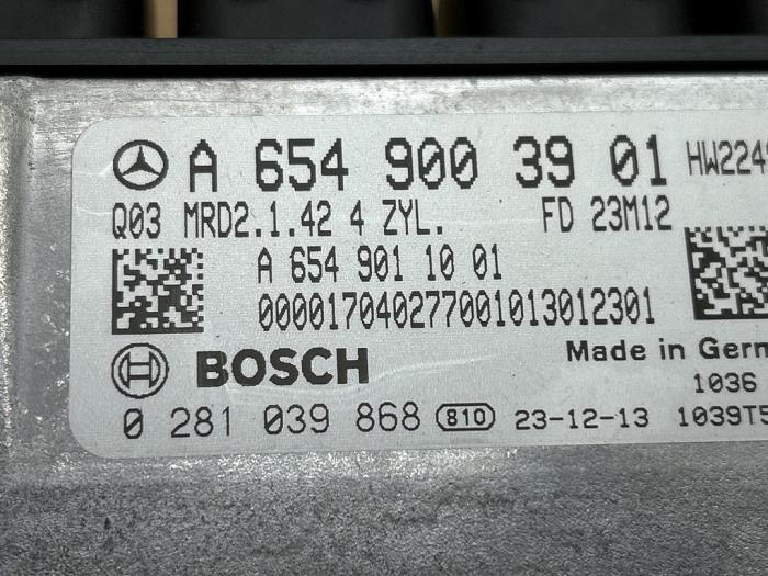 Cerradura de contacto y ordenador Mercedes C-Klasse