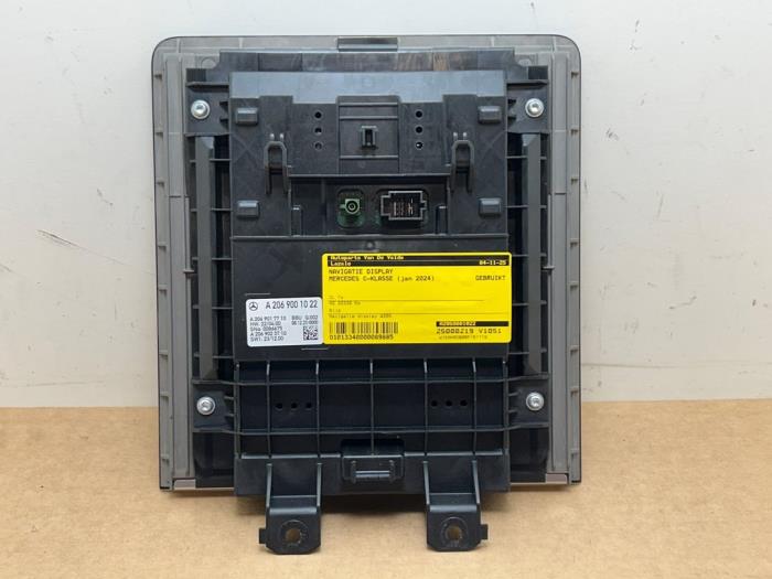 Affichage navigation Mercedes C-Klasse