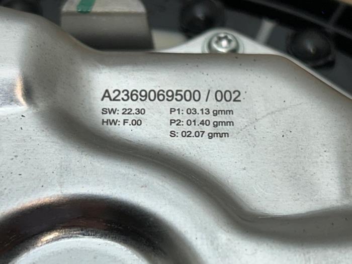 Heating and ventilation fan motor Mercedes C-Klasse