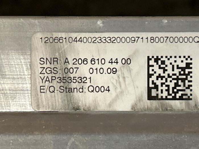 Barre châssis arrière Mercedes C-Klasse