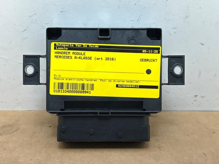 Parking brake module Mercedes A-Klasse