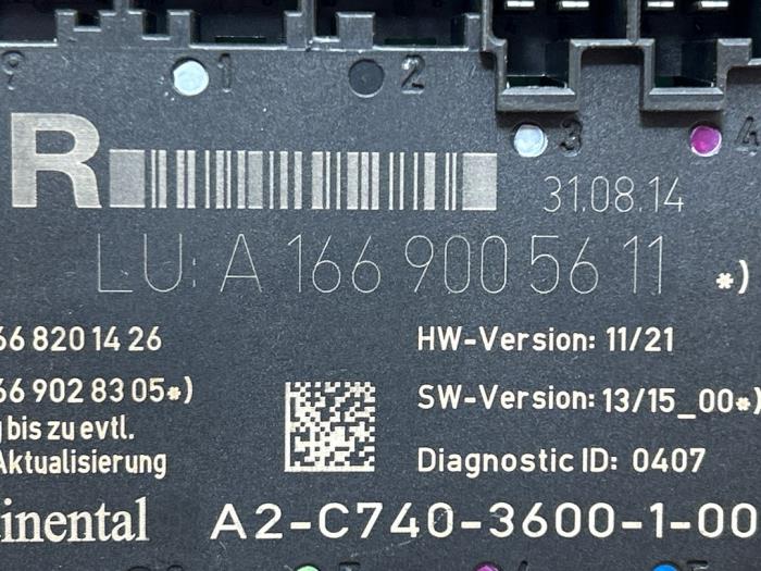 Module verrouillage central des portes Mercedes A-Klasse