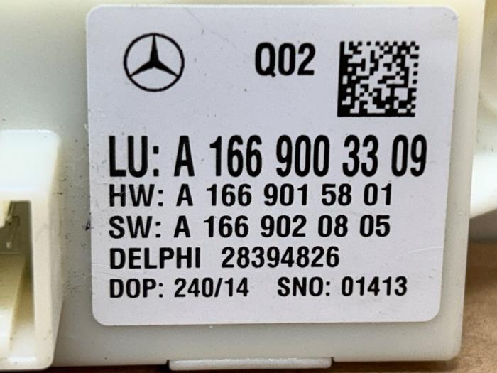 Computer lighting module Mercedes ML-Klasse