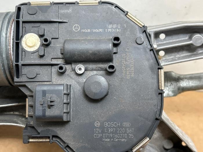 Moteur+mécanique essuie-glace Mercedes C-Klasse