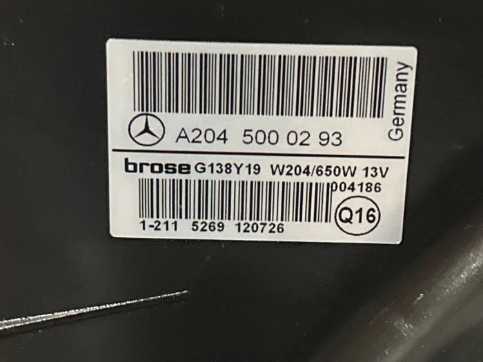 Engine cooling fan Mercedes C-Klasse