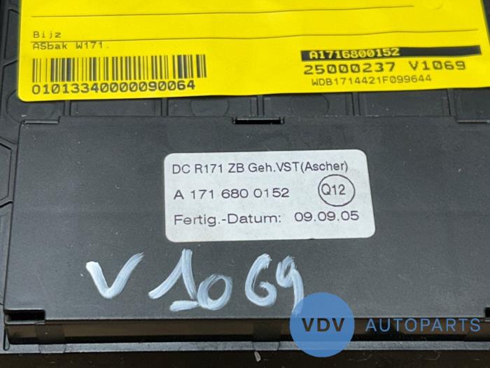 Asbak voor Mercedes SLK