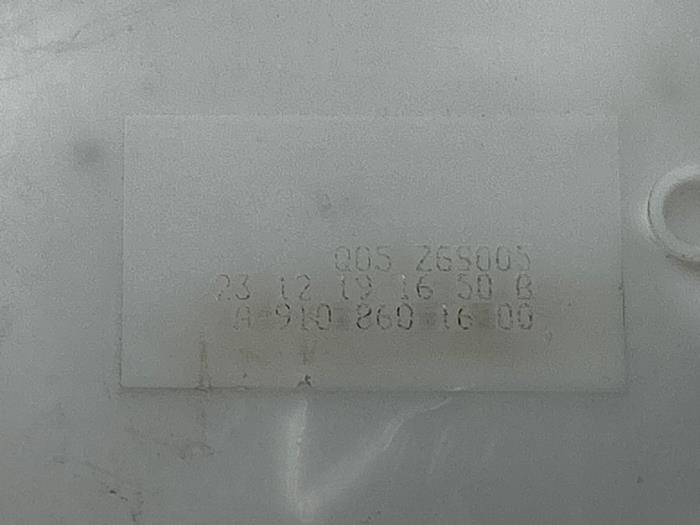 Front windscreen washer reservoir Mercedes Sprinter