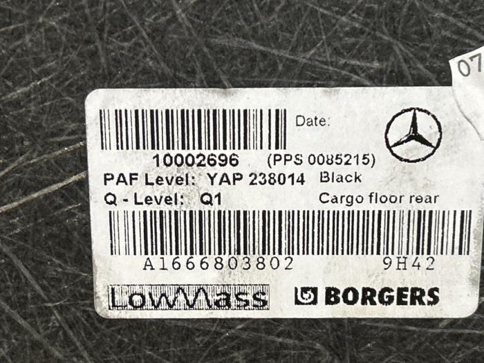 Boot mat Mercedes GLE