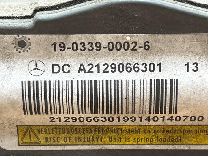 Pop up bonnet system Mercedes E-Klasse