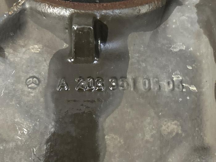 Mechanizm róznicowy tyl Mercedes E-Klasse