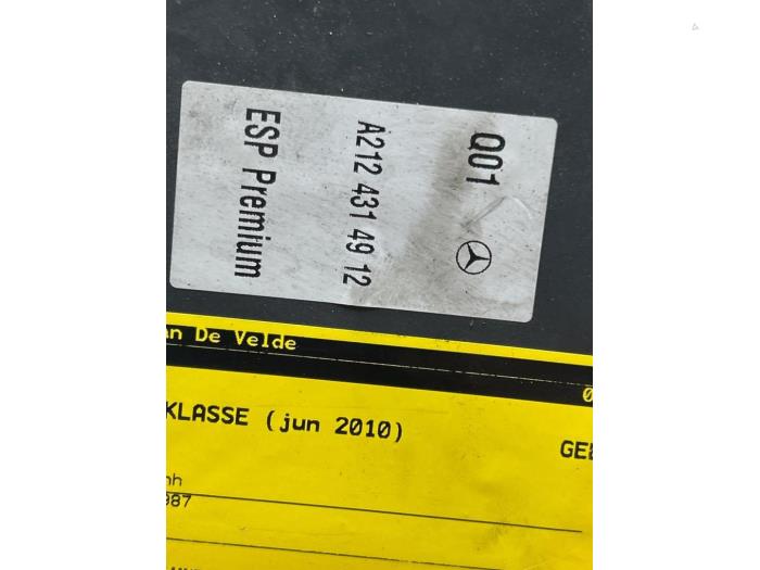Pompe ABS Mercedes E-Klasse