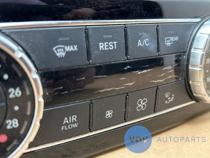 Panneau de commandes chauffage Mercedes CLS-Klasse