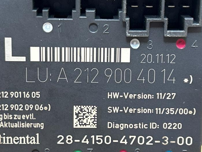 Zentralverriegelung Modul Mercedes E-Klasse