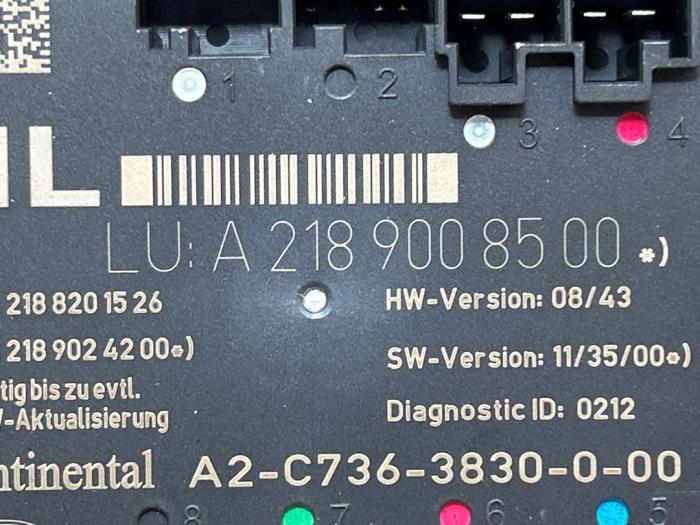 Module verrouillage central des portes Mercedes CLS-Klasse