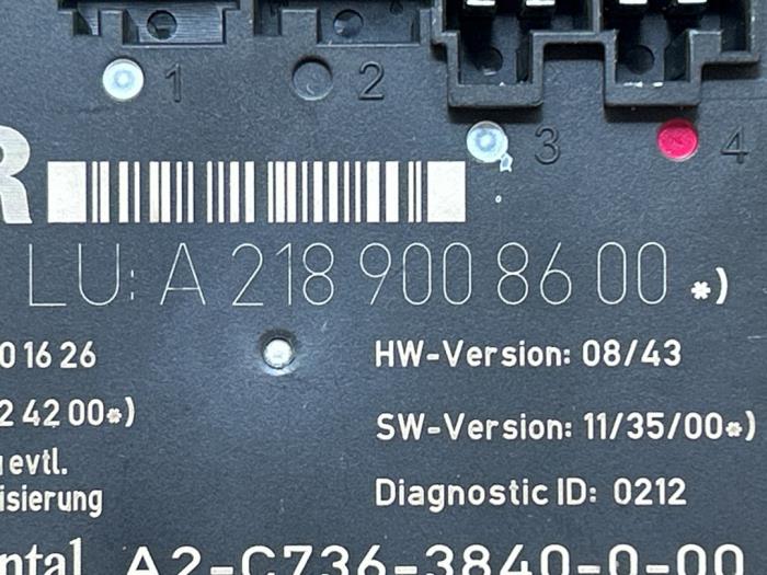 Module verrouillage central des portes Mercedes CLS-Klasse