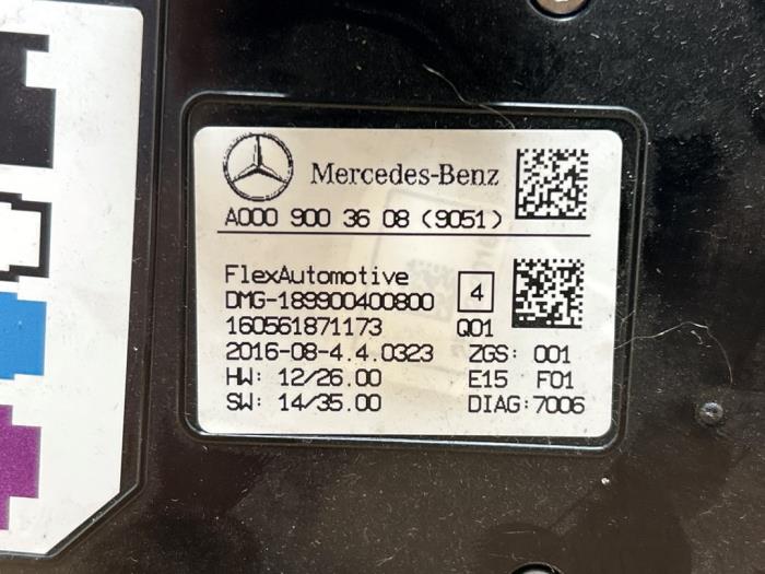 Oswietlenie wewnetrzne przód Mercedes A-Klasse