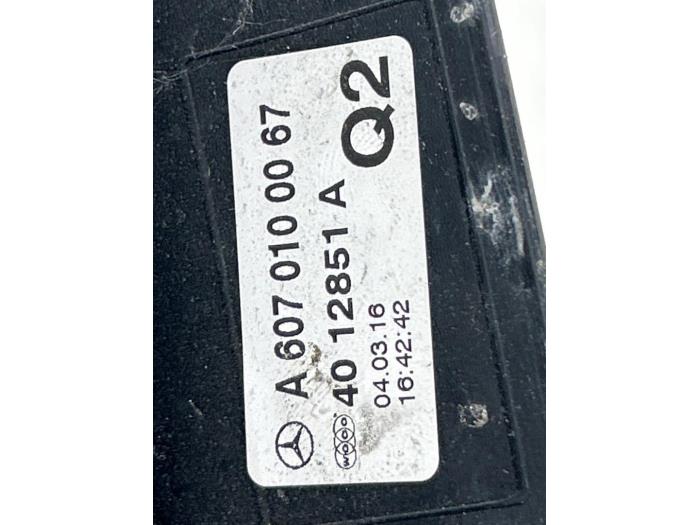 Pokrywa silnika Mercedes A-Klasse