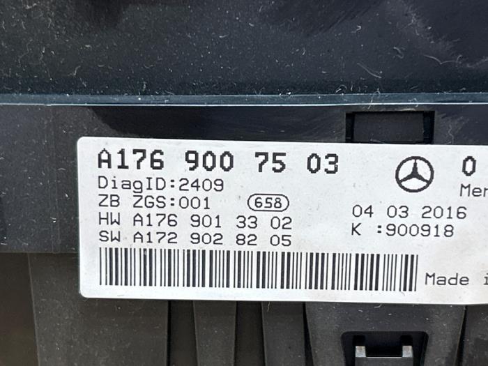 Licznik kilometrów KM Mercedes A-Klasse