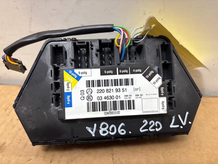 Przelacznik pozycji fotela Mercedes S-Klasse