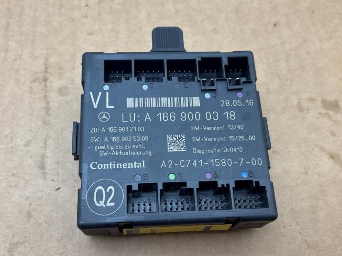 Central door locking module Mercedes ML-Klasse