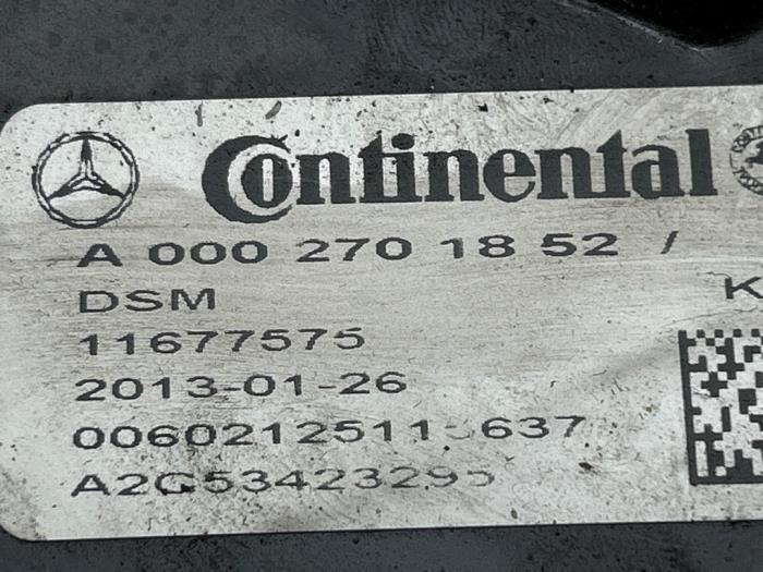 Ordinateur réservoir automatique Mercedes E-Klasse