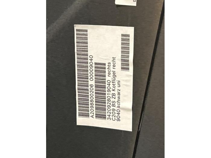 Scherm rechts-voor Mercedes CLK