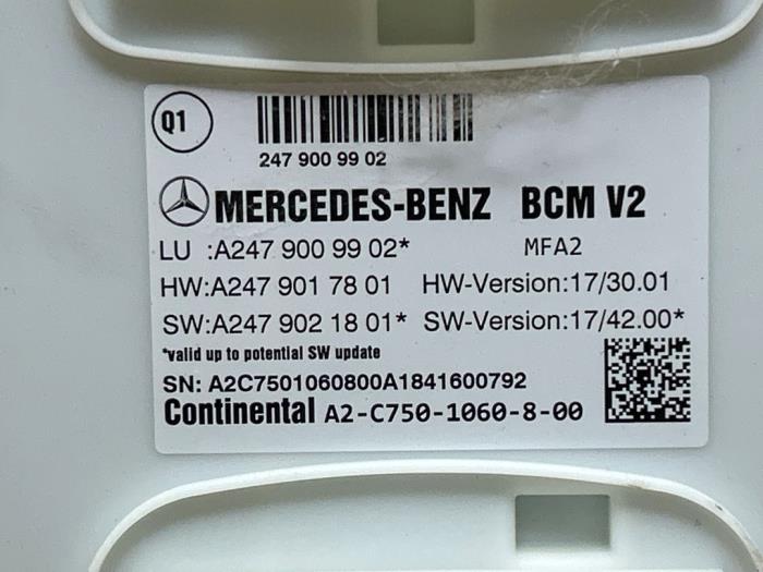 Module confort Mercedes A-Klasse