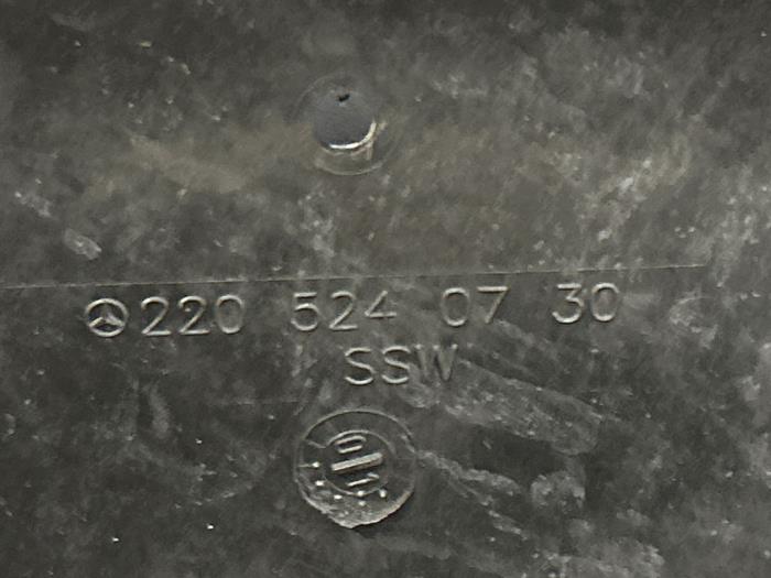 Schutzblech Boden Mercedes S-Klasse